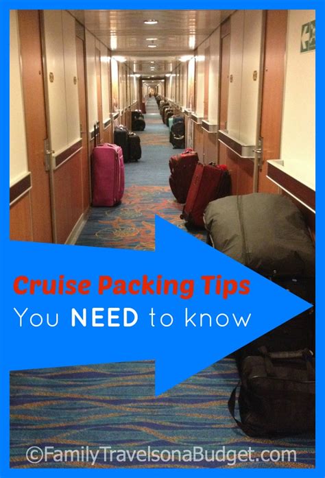 Cruising 101: Cruise packing tips | Family Travels on a Budget