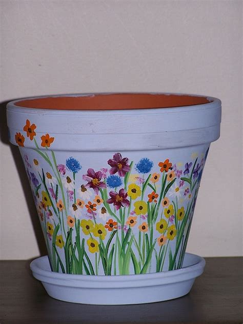 Hand Painted terra cotta pot | Painted clay pots, Painted flower pots, Clay flower pots