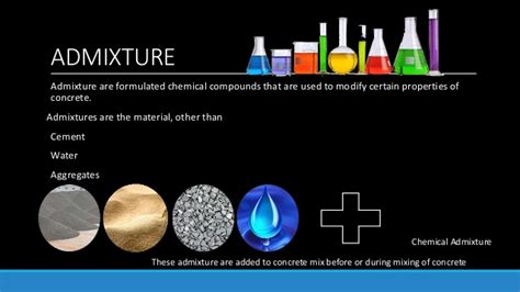 Types of Admixtures of Concrete & Cement | Chemical, Mineral