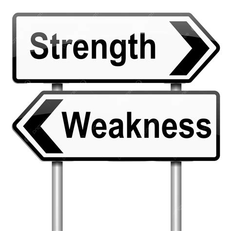 Strengths Or Weakness Concept Powerful, Concept, Skills, Improvement ...