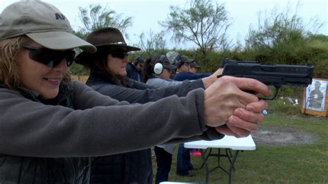 Judges head to range to learn shooting basics