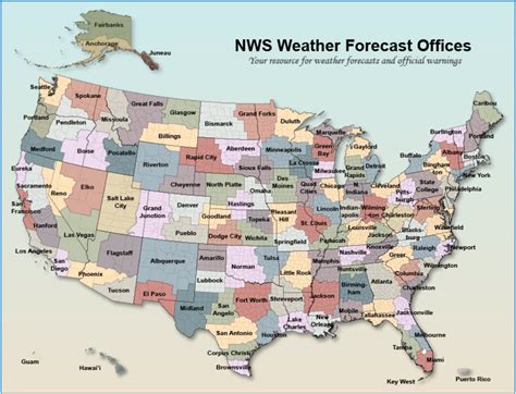 NOAA's National Weather Service (NWS) Weather Forecast Offices (WFOs)