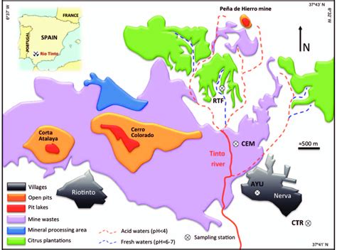 Rio Tinto Pilbara Mines Map