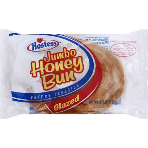 Hostess Jumbo Honey Bun Single | Bakery | Quality Foods