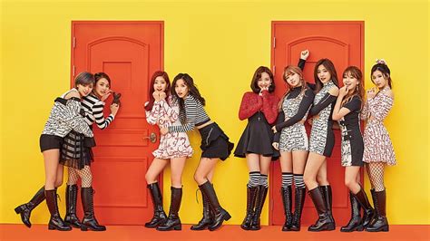 K-pop, Twice, korean women, Asian, boots, knee-high boots, group of women, HD wallpaper ...