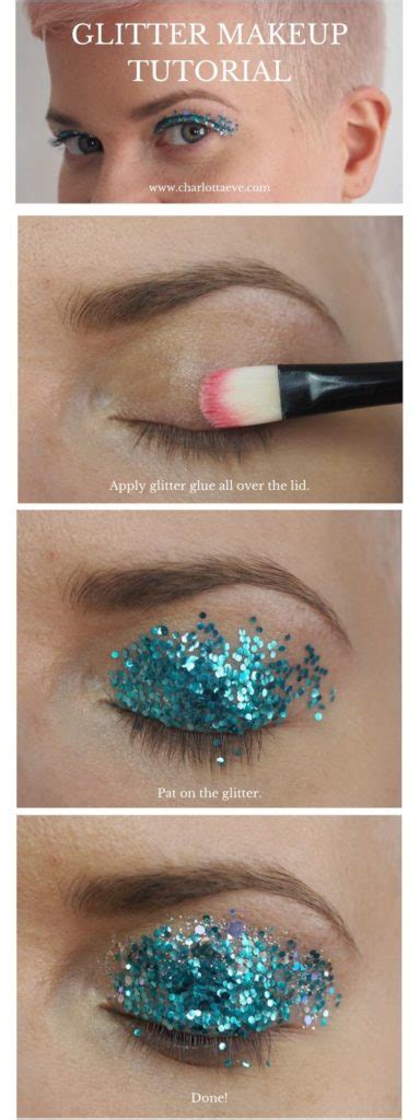 Glitter makeup ideas & tutorials