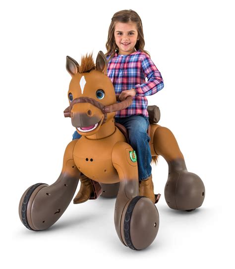 12-Volt Rideamals Scout Pony Interactive Ride-On Toy by Kid Trax | eBay