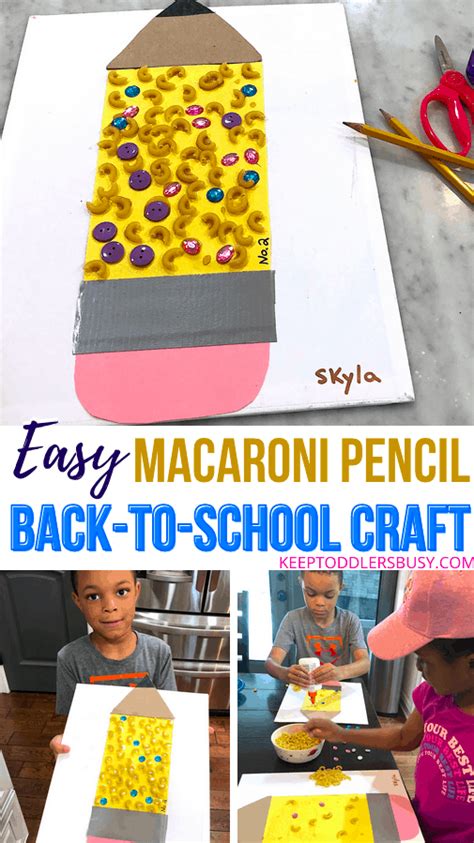 An Easy Back-To-School Craft To Get Kids Excited For School