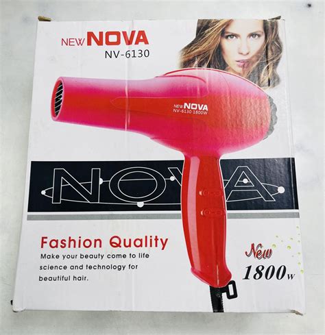 NOVA HAIR DRYER 1800W – SILVER COLLECTION