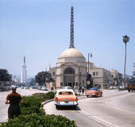 Color photo of the Janss Dome Building at Westwood Blvd and Broxton Ave, Westwood Village, Los ...