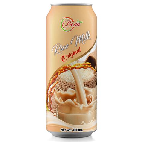 Supplier 320ml cans premium quality rice milk brands - BENA Beverage