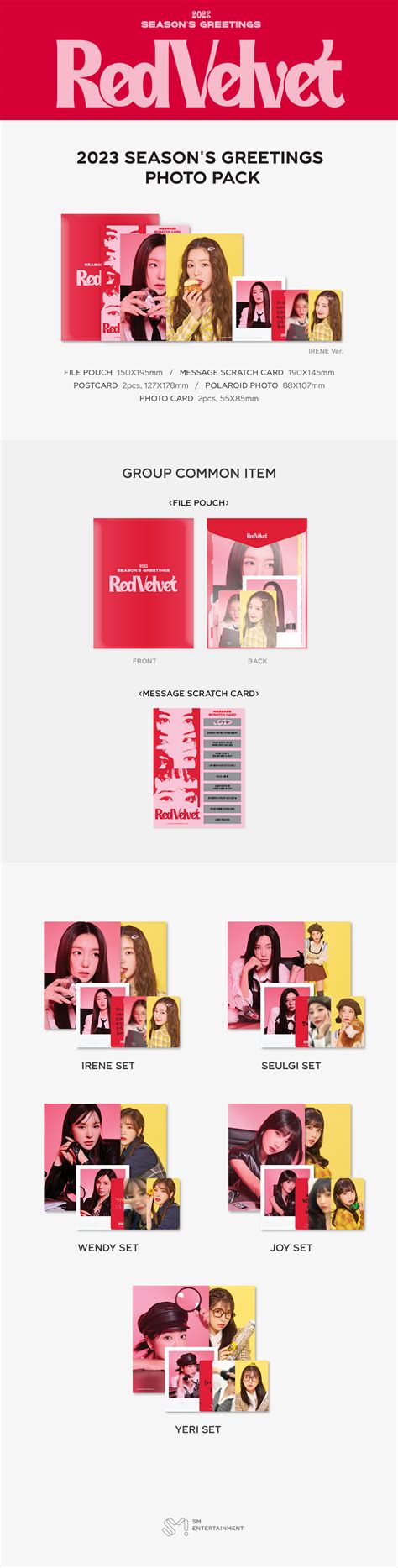 Red Velvet - 2023 SEASON'S GREETINGS PHOTO PACK (Wendy ver.) - interAsia