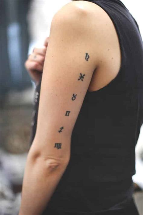 44 Tattoo Ideas For Every Zodiac Sign | Design Bump