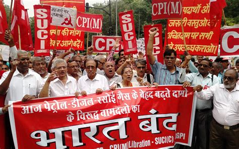 Bharat Bandh against Rising Fuel Prices Widely Supported across Several ...