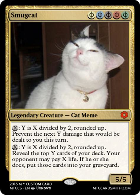 Magic The Meming | Smug Cat | Know Your Meme