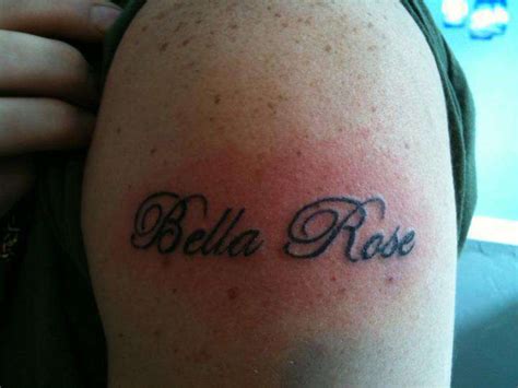 Belle Rose Tattoo