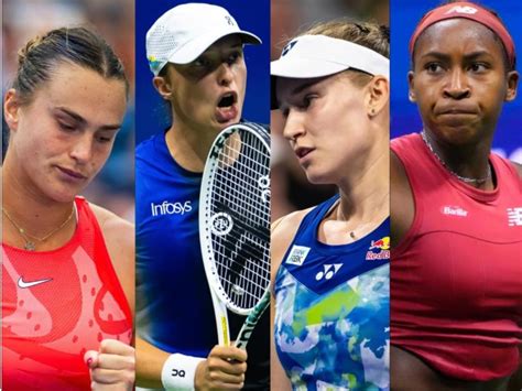 Sabalenka, Swiatek, Gauff, and Rybakina become the first set of ...