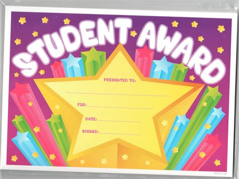 25 Colourful | Student awards certificates, Student awards, Free gift certificate template