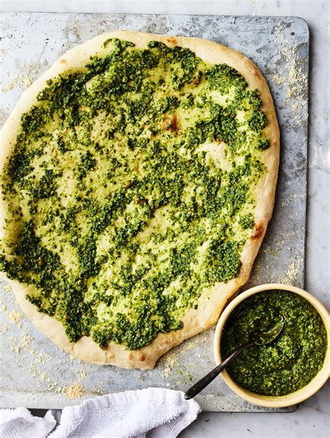 Pesto Pizza Recipe - Love and Lemons