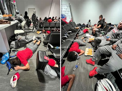 Nicholls State Football Team Stranded At Airport For 22 Hours After ...