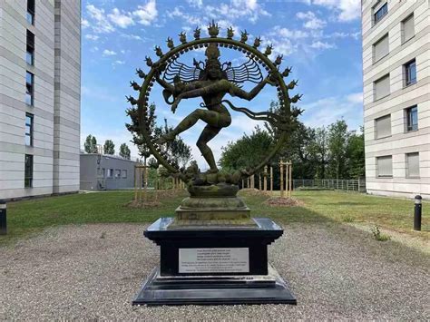 Why is there a Shiva statue at CERN Switzerland