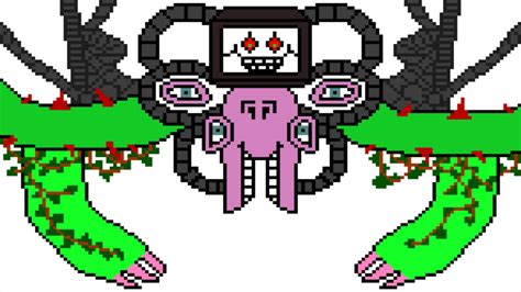 Undertale Omega Flowey Pixel Art