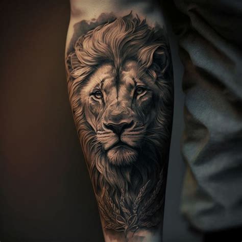 Lion tattoo em 2023 | Tatuagens