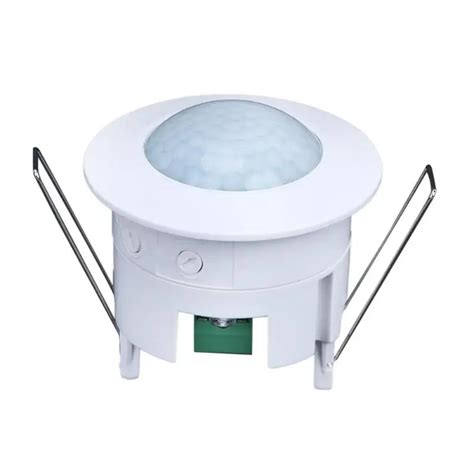 360 Degree Adjustable PIR Motion Sensor Light Switch Mini AC Ceiling ...