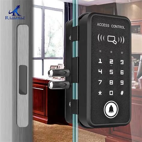 RFID Lock for Office Glass Door RFID CARD DIGITAL LOCK Smart Door Lock ...