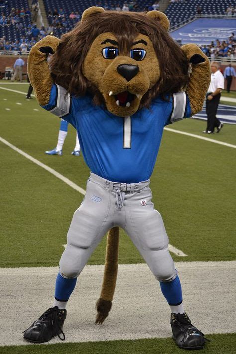 Roary Alert... Detroit Lions mascot Roary. | Fooseball! | Detroit lions ...