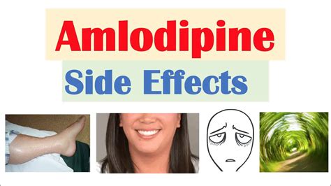 Exploring the Side Effects of Amlodipine for High Blood Pressure ...