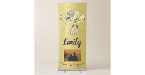 Personalised 50th Birthday Banner | Zazzle