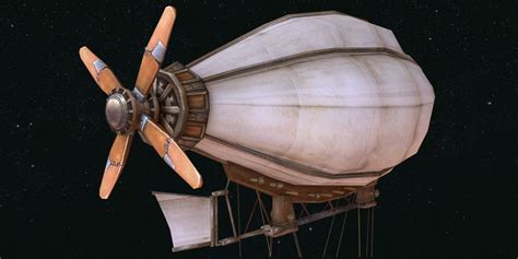 AirShip 3D Model $10 - .obj .fbx .blend - Free3D