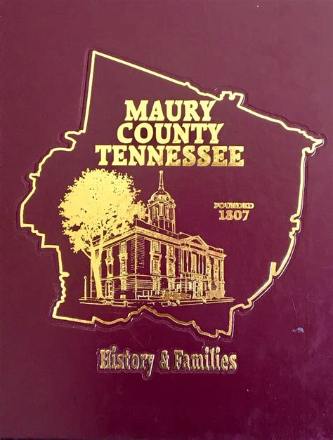 Maury County Tennessee History and Families | MCHS