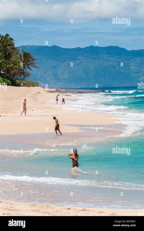 Sunset Beach, North Shore, Oahu, Hawaii Stock Photo - Alamy