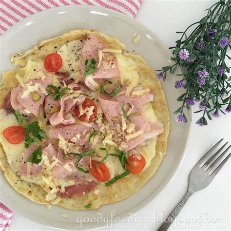 GoodyFoodies: Recipe: Savoury Crepes with Cold Cuts and Cheese