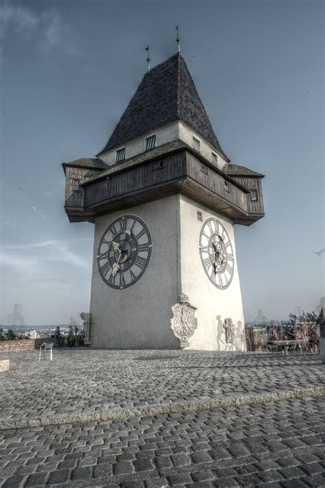 Edit free photo of Graz,clock tower,austria,styria,landmark - needpix.com