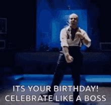 Happy Birthday GIF For Boss