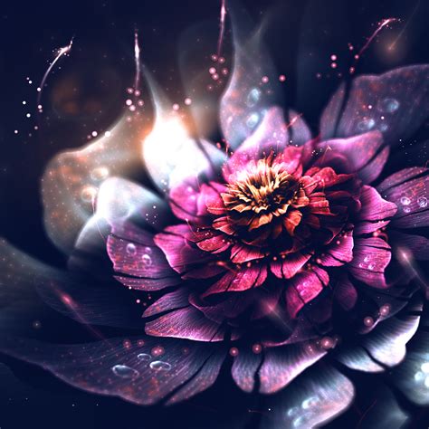 fractal flowers by lindelokse on DeviantArt