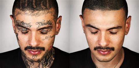 Photoshopped Portraits of Ex-Gang Members With and Without Tattoos | PetaPixel