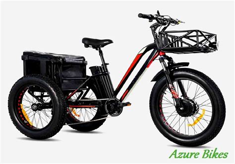 Modern 3-wheel Cargo Bike - Azure Bikes