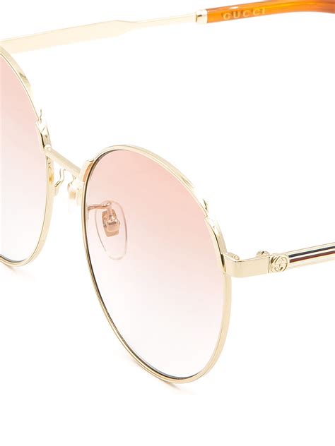 Sunglasses Gucci - Round frame sunglasses - GG0206SK4 | iKRIX.com