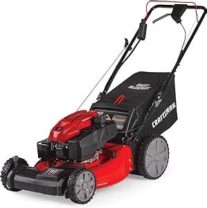 Craftsman M275 159cc 21-Inch 3-in-1 High-Wheeled Self-Propelled FWD Gas Powered Lawn Mower, with ...