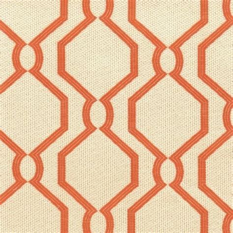 Cissily Geometric Fabric, red-orange | Geometric fabric, Stout fabrics, Fabric