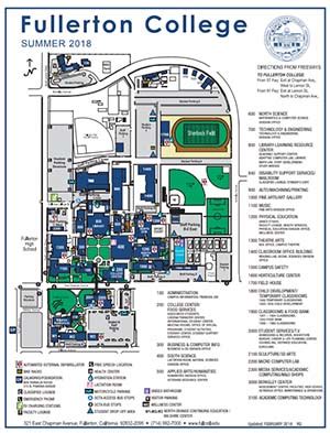 Csu Fullerton Campus Map