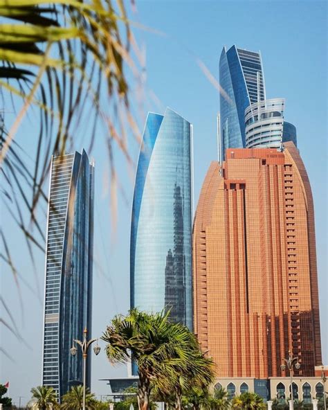 Etihad Towers When I took the photo I didn’t know those buildings had a ...