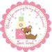 Baby Bear Baby Shower Favor Tags