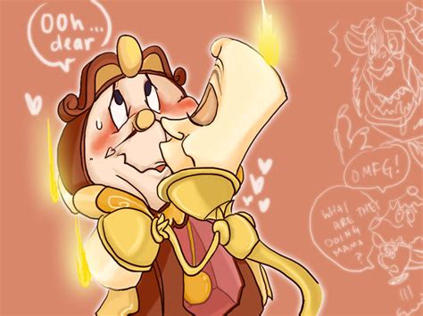 Cogsworth and Lumiere 2 by koenta on DeviantArt