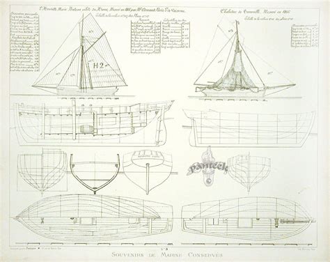 Paris Marine Museum Ship Plans 1882 | Sailboat plans, Wooden boat plans, Sailboat yacht