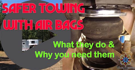 Air Bags for Safe Trailer Towing - Trailer Project #1 - TrailMeister